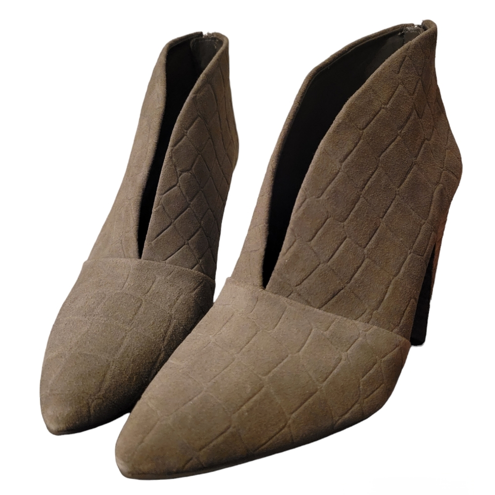 Vince Camuto Steevera Bootie Suede Grey size 7 - Picture 3 of 10